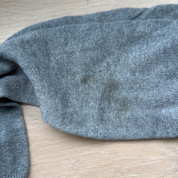 J. Crew Cashmere Vneck Sweater in Grey - Picture 4 of 7